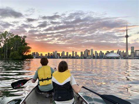 Sunset Canoeing