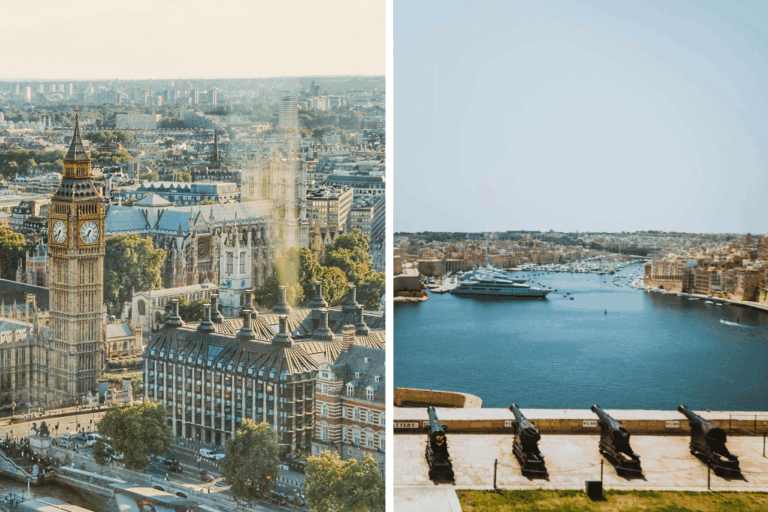 Voyage Linguistique : Angleterre ou Malte ? Quelle destination choisir ?